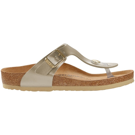 Birkenstock Gizeh Kids Electric Metallic Gold Sandal