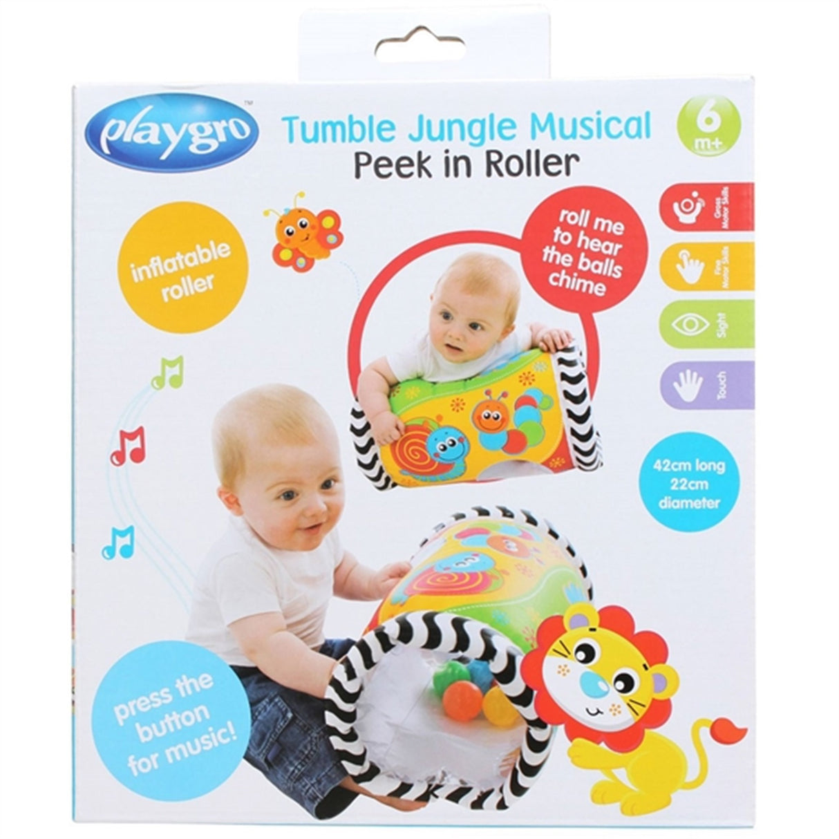 Playgro Tumble Jungle Musik Rulle