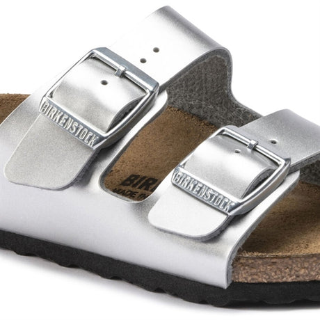 Birkenstock Arizona Kids BF Electric Metallic Silver Sandal 2