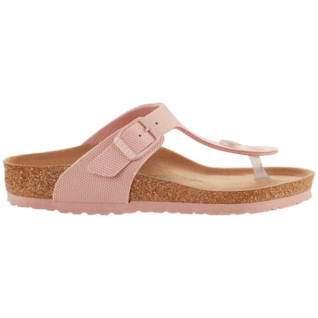 Birkenstock Gizeh Kids TEX Canvas Soft Pink Sandal