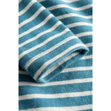 Wood Wood Bright Blue/Off White Stripes Kim Bluse 2