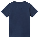 Wood Wood Navy Ola Tonal Logo T-shirt 5