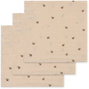 Konges Sløjd Stofbleer 3-Pak Cherry NOOS