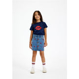 The New Medium blue Lips Denim Nederdel 4