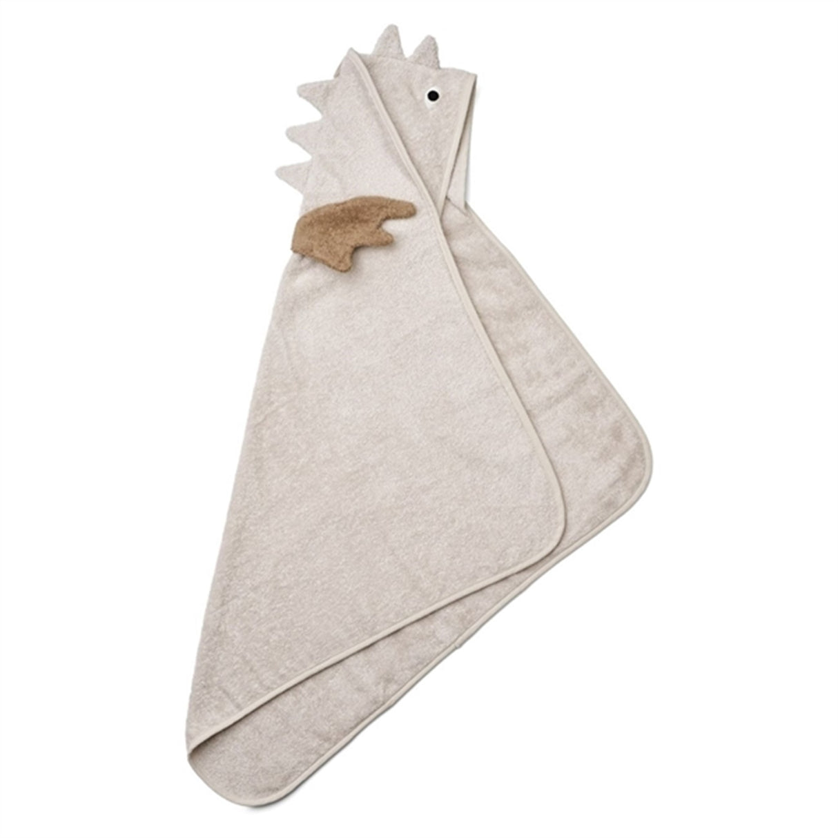 Liewood Albert Hooded Towel Dragon / Sandy Mix 2