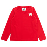 Wood Wood Apple Red Kim AA Bluse