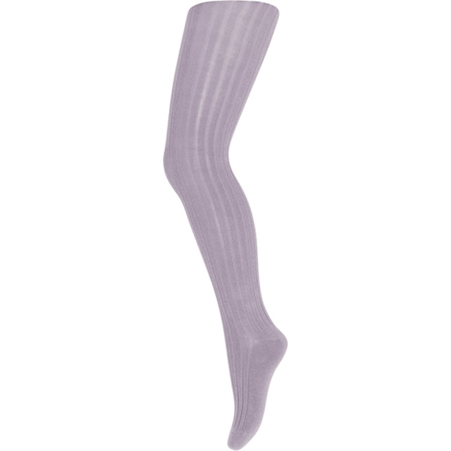 MP Danmark 130 Bomuld Rib Tights 1022 Lavender Sky