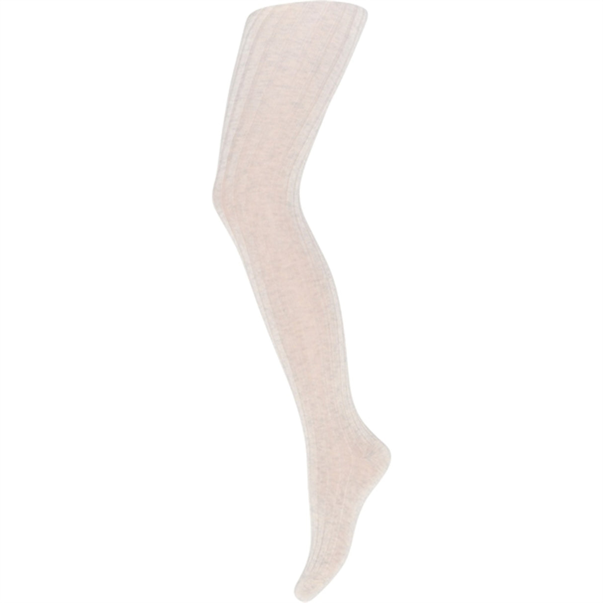 MP Danmark 130 Bomuld Rib Tights 499 Creme Melange