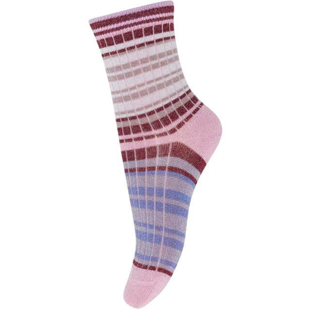 MP Danmark 79244 Vilma Glitter Strømper 1027 Aster Purple