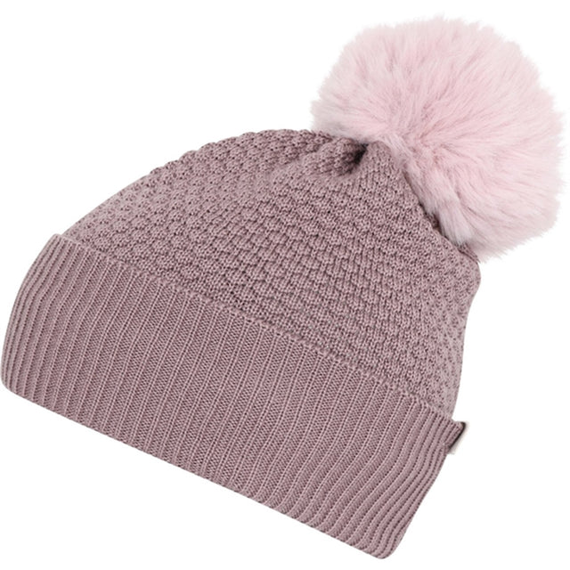 MP Danmark 97502 Oslo Uld Beanie - Fake Fur Mauve Shadows