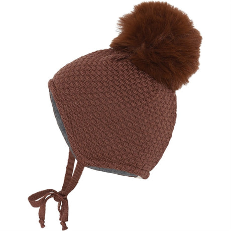 MP Danmark 97503 Oslo Uld Hjelm - Fake Fur Soft Brown