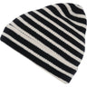 MP Danmark 97529 Bergen Uld Striped Beanie Dark Denim Melange