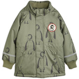 Mini Rodini Penguin K2 Parka Jakke Green