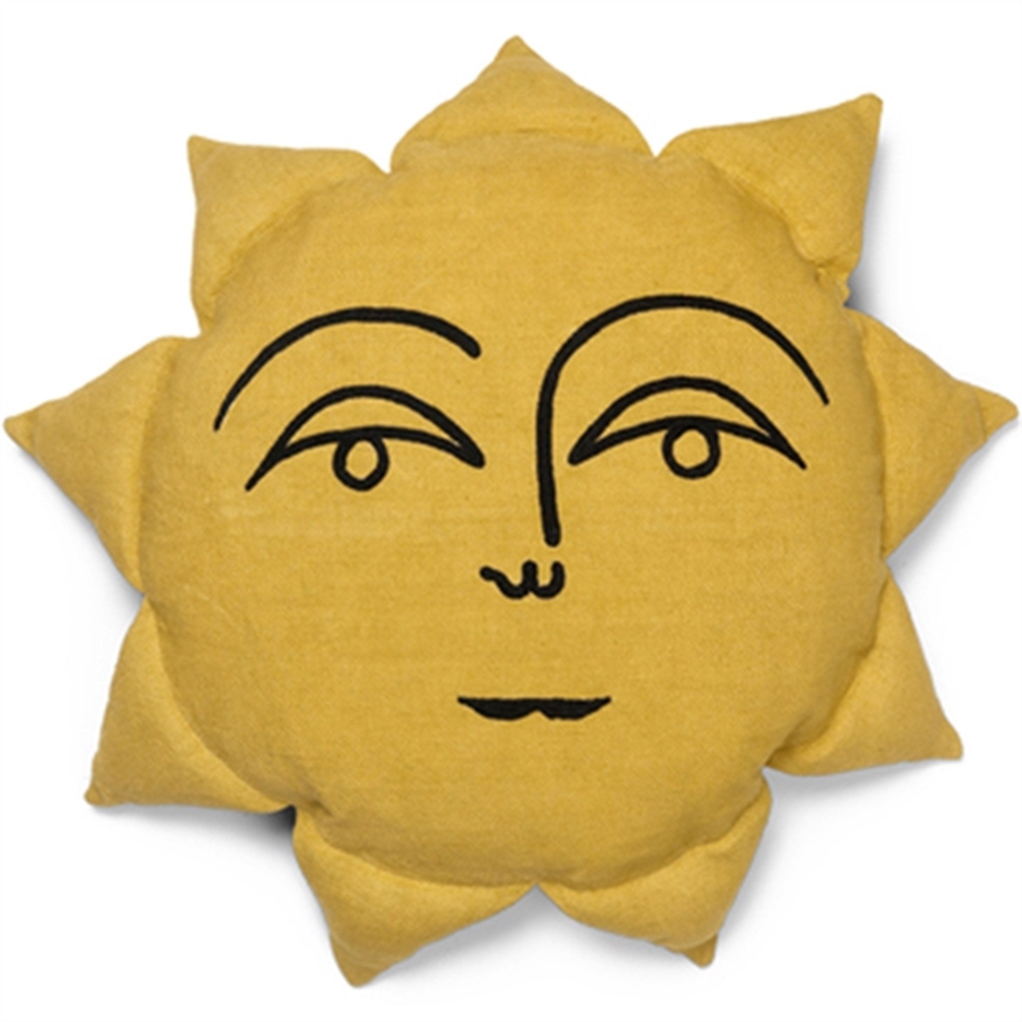 Ferm Living Sol Pude Yellow