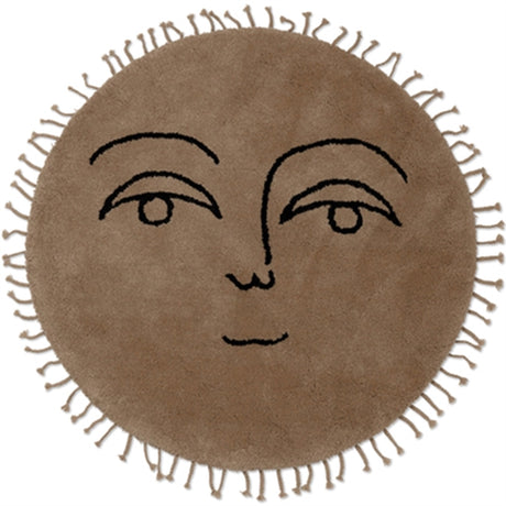 Ferm Living Sol Tufted Tæppe - Large Natural