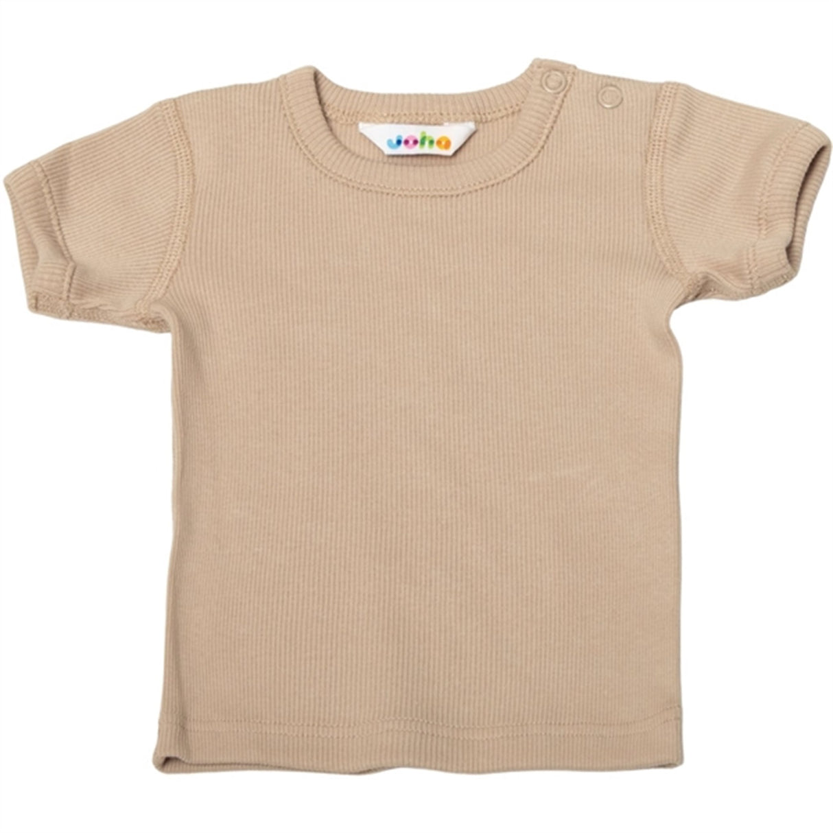 Joha Bomuld Beige T-Shirt