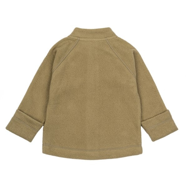 Mikk-Line Bomuld Fleece Jakke Dried Herb 6