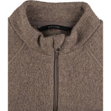 Mikk-Line Bomuld Fleece Jakke Melange Denver 2