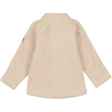 Mikk-Line Bomuld Fleece Jakke Warm Taupe 4