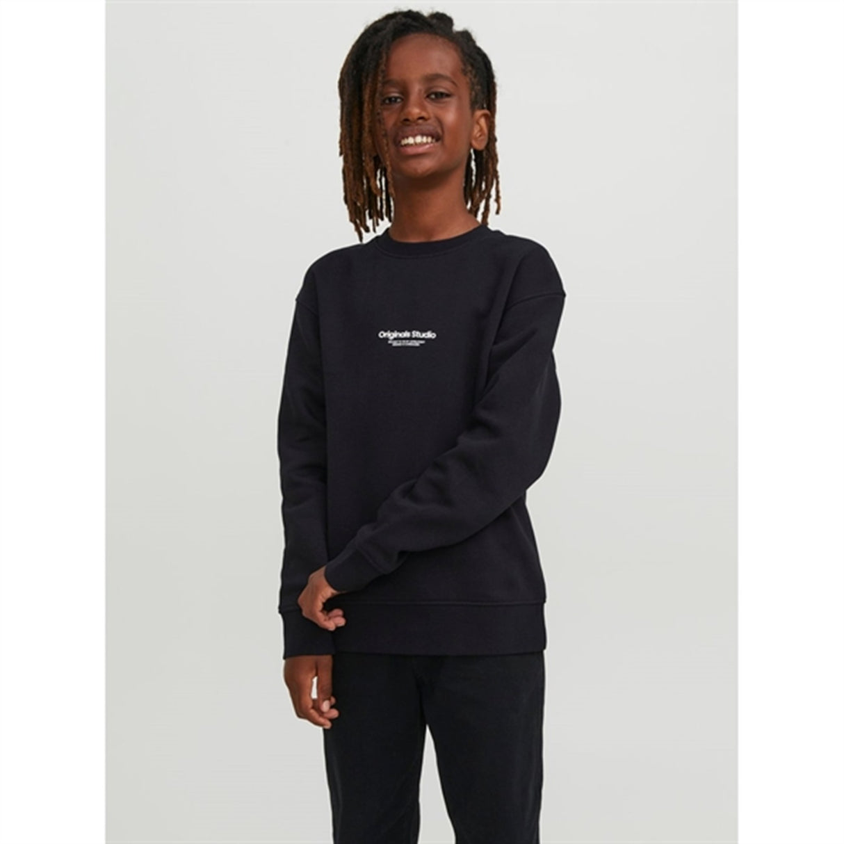 Jack & Jones Junior Black Jorvesterbro Sweatshirt 5