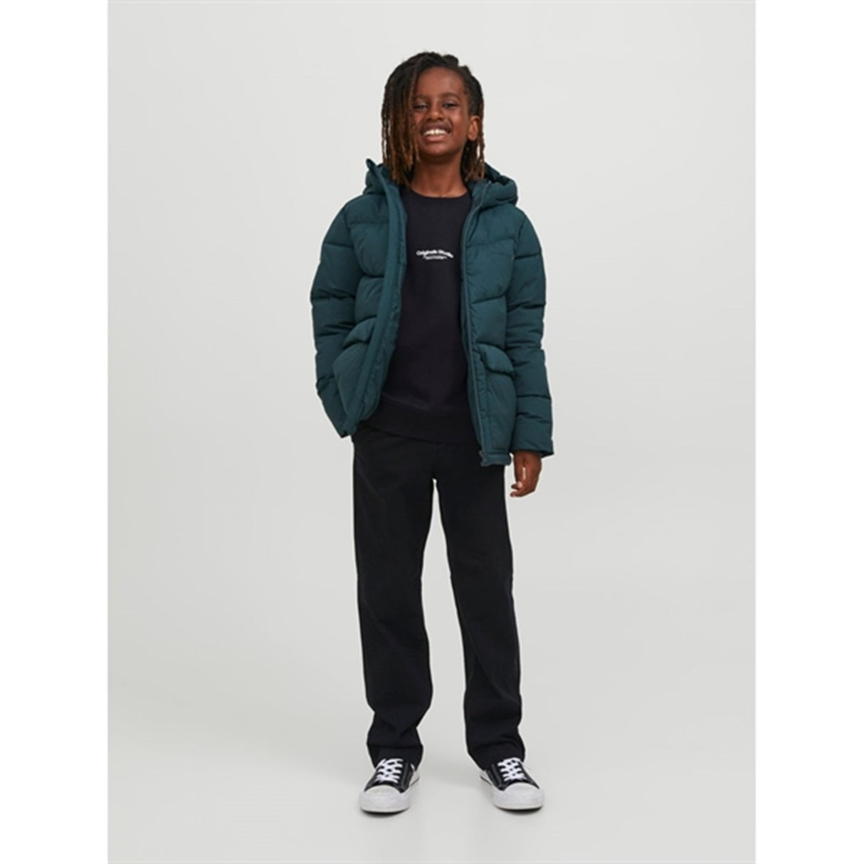 Jack & Jones Junior Black Jorvesterbro Sweatshirt 6