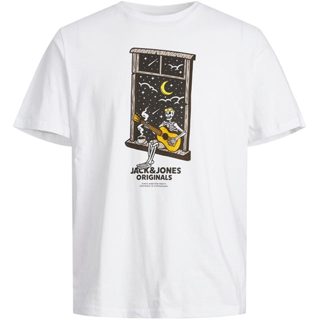 Jack & Jones Junior Bright White Afterlife T-Shirt