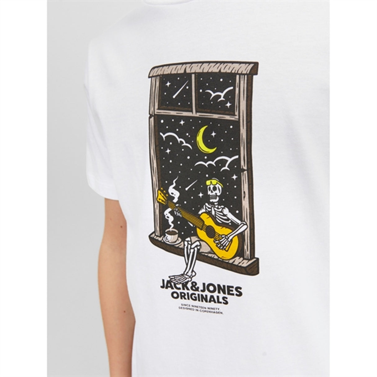 Jack & Jones Junior Bright White Afterlife T-Shirt 7