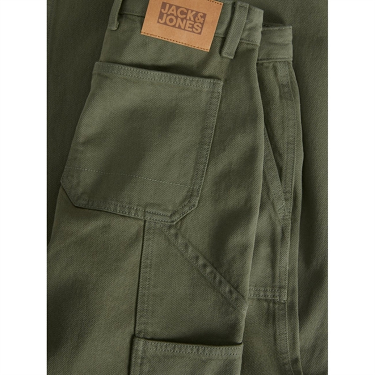 Jack & Jones Junior Deep Lichen Green Chris Utility 875 Bukser 3