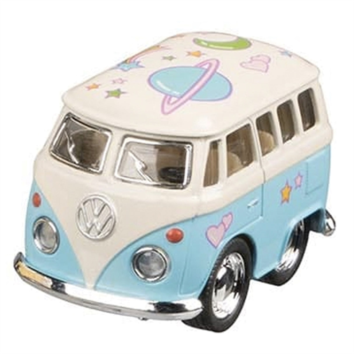 Goki Volkswagen Bus Blå m. Print