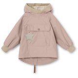 MINI A TURE Baby Vito Forårs Anorak Rose Smoke