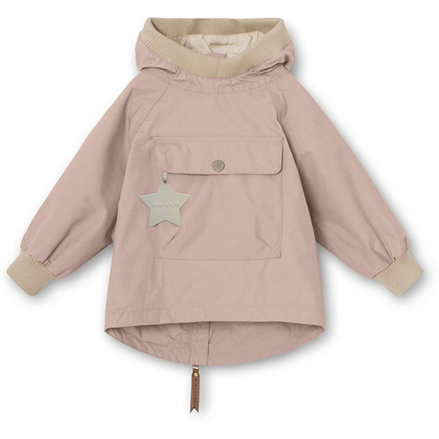 MINI A TURE Baby Vito Forårs Anorak Rose Smoke