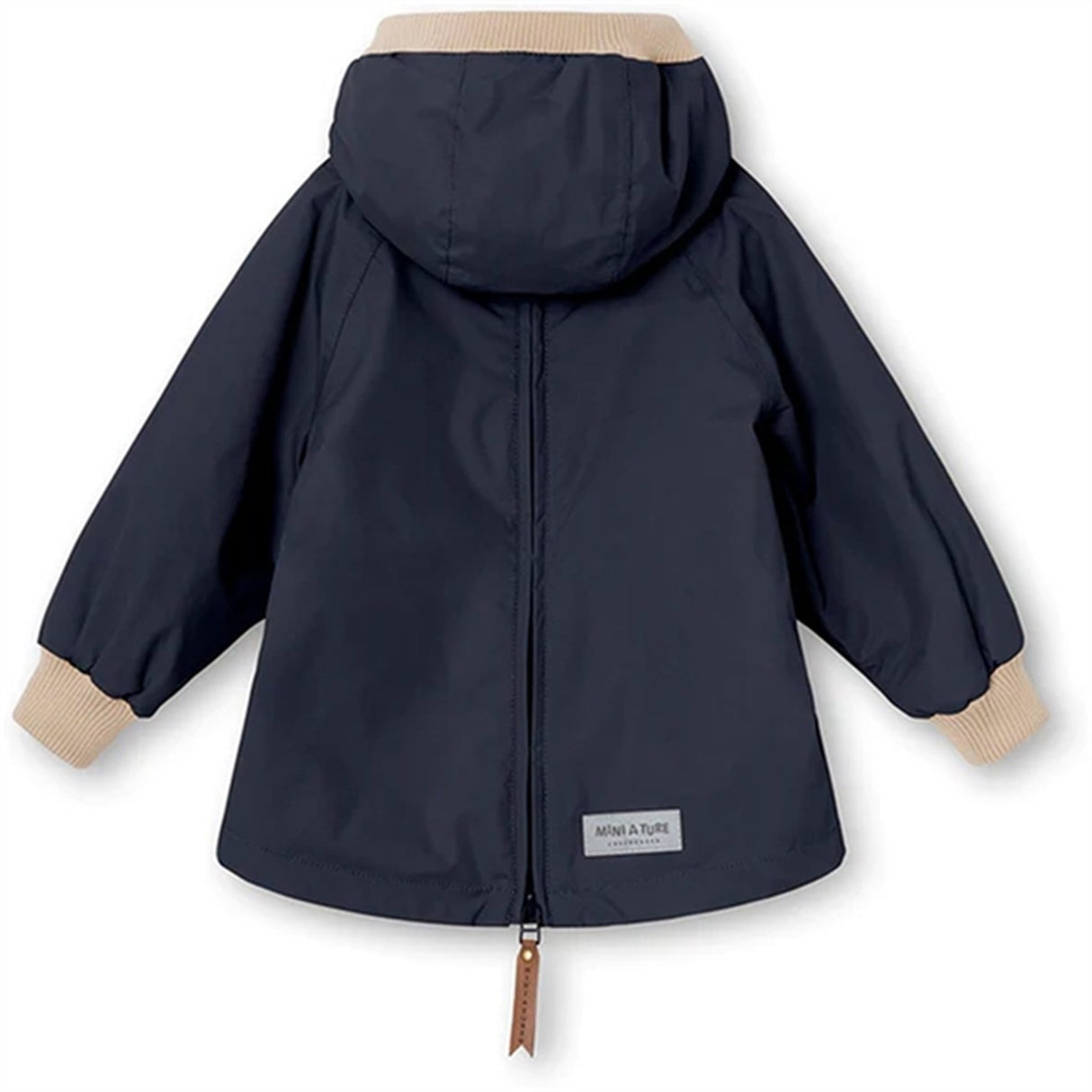 MINI A TURE Baby Vito Forårs Anorak Ombre Blue 2