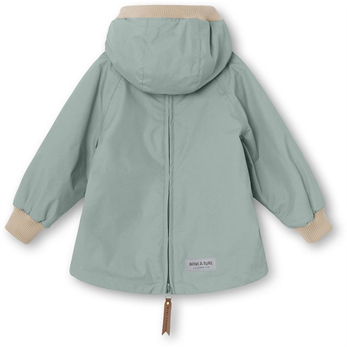 MINI A TURE Baby Vito Forårs Anorak Gray Mist 3