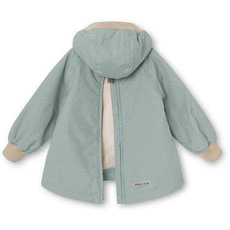 MINI A TURE Baby Vito Forårs Anorak Gray Mist 2