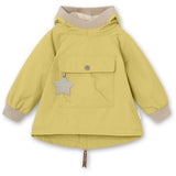 MINI A TURE Baby Vito Forårs Anorak m/Fleece Foer Dusky Citron