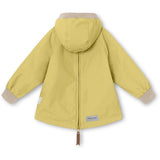 MINI A TURE Baby Vito Forårs Anorak m/Fleece Foer Dusky Citron 3