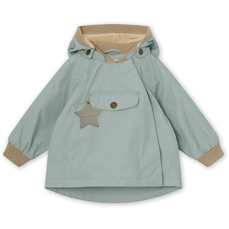 MINI A TURE Wai Forårsjakke m/Fleece Foer Gray Mist