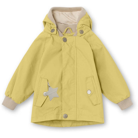 MINI A TURE Wally Forårsjakke m/Fleece Foer Dusky Citron