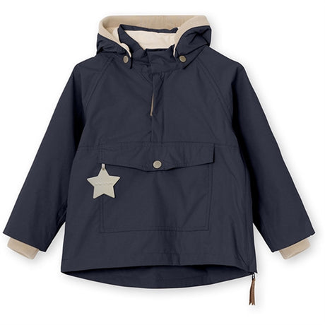 MINI A TURE Vito Forårs Anorak m/Fleece Foer Ombre Blue