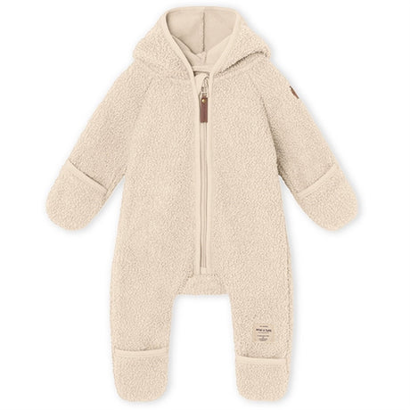 MINI A TURE Adel Teddy Fleece Køredragt Sand Dollar