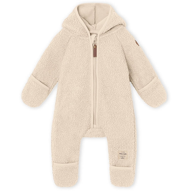 MINI A TURE Adel Teddy Fleece Køredragt Sand Dollar