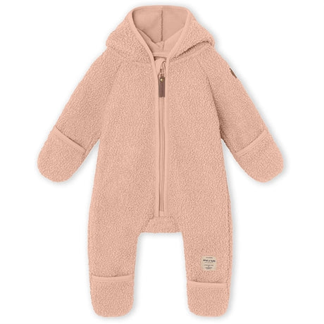 MINI A TURE Adel Teddy Fleece Køredragt Rose Dust