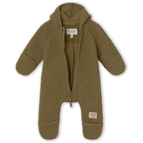 MINI A TURE Adel Teddy Fleece Køredragt Capers Green 2