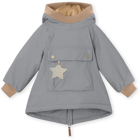 MINI A TURE Baby Wen Anorak Monument Blue