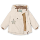 MINI A TURE Wang Fleece Vinterjakke Angora Cream 3