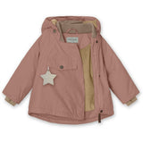 MINI A TURE Wang Fleece Vinterjakke Wood Rose 3