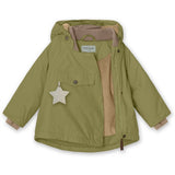 MINI A TURE Wang Fleece Vinterjakke Mosstone 5