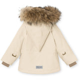 MINI A TURE Wang Fleece Fur Vinterjakke Angora Cream 5