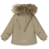 MINI A TURE Wang Fleece Fur Vinterjakke Savannah Tan 5