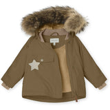 MINI A TURE Wang Fleece Fur Vinterjakke Wood 3